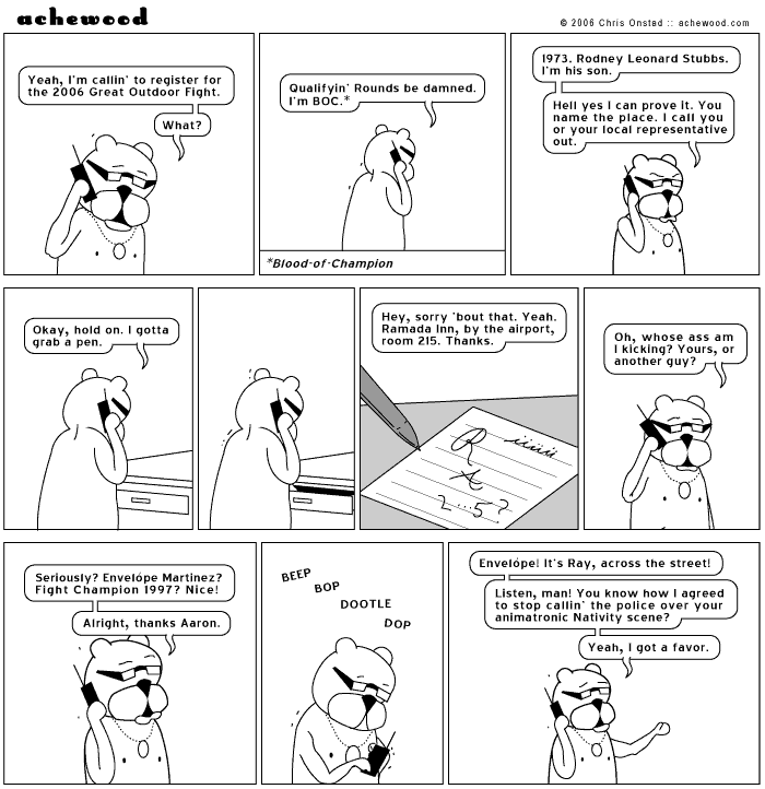 achewood January 31, 2006