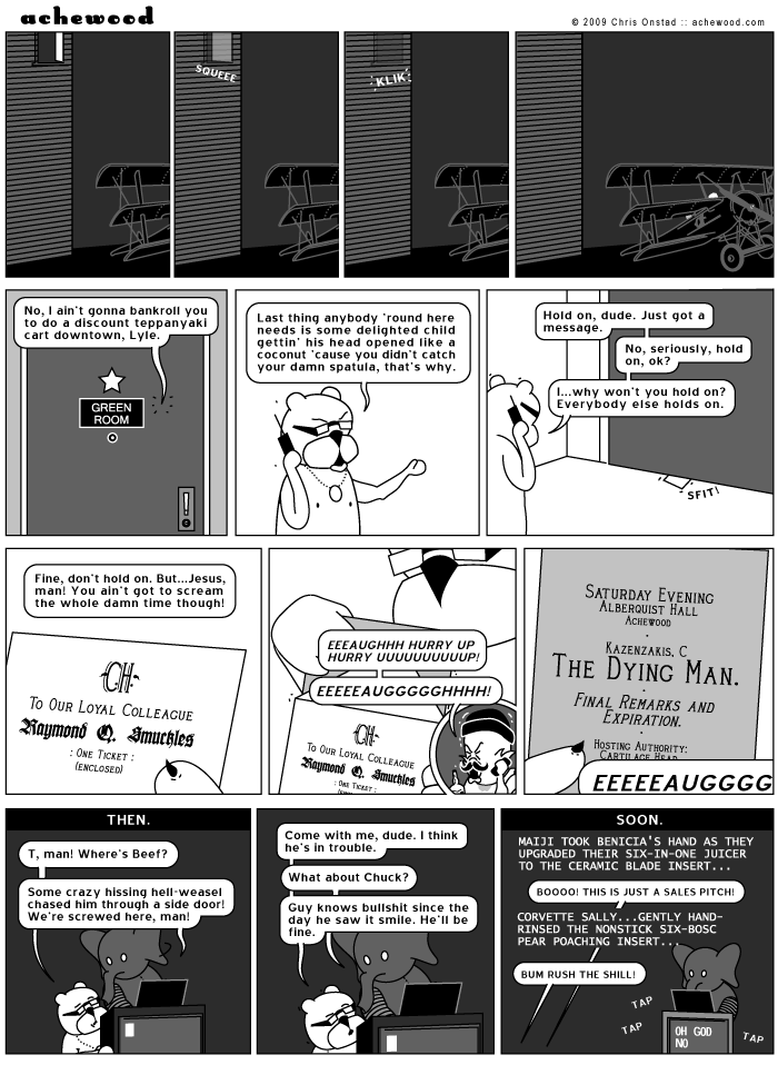 achewood August 10, 2009