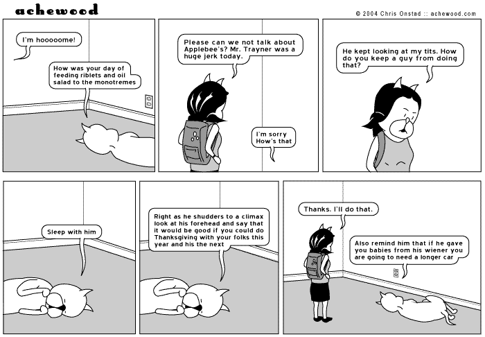 achewood September 30, 2004