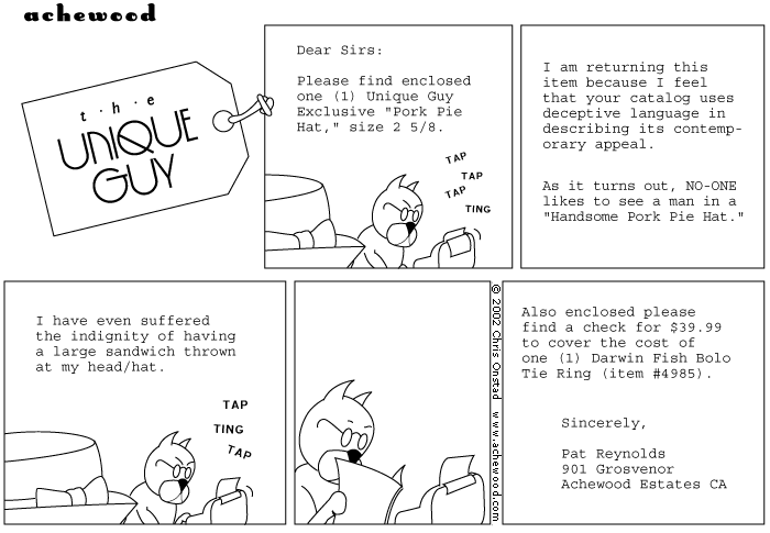 achewood October 4, 2002