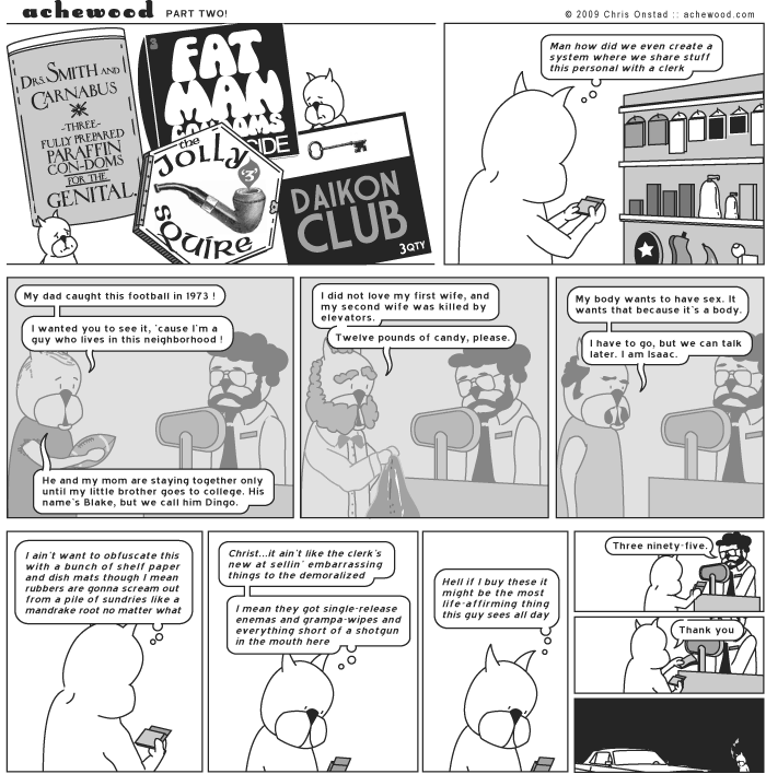 achewood December 3, 2009